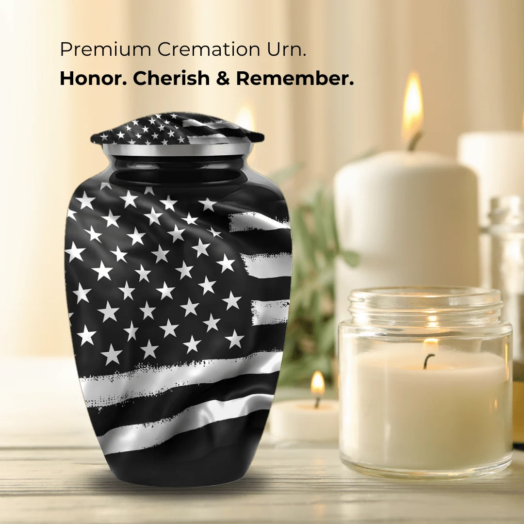 Cremation Urn - Artist Series - Aluminum - Image 4