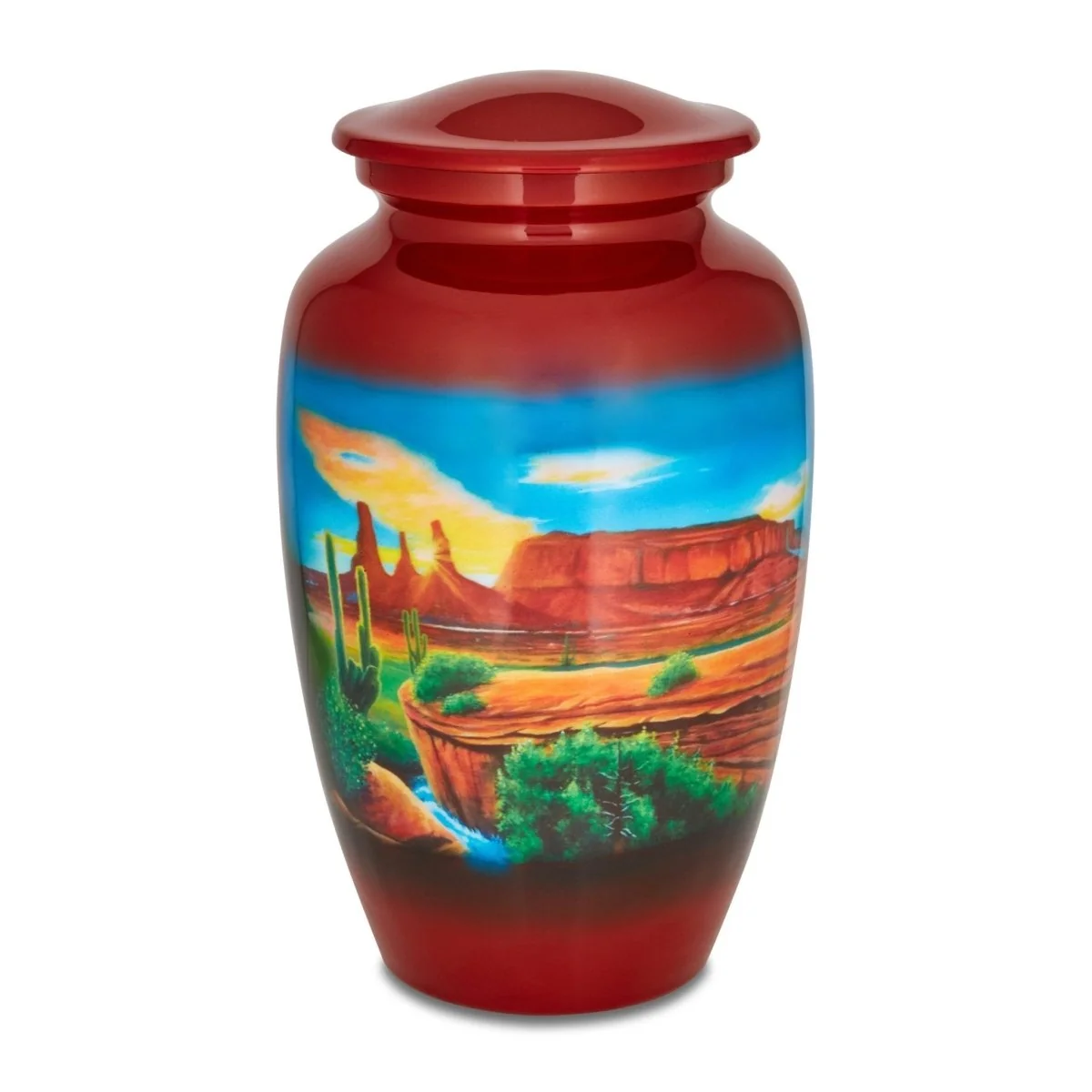 Cremation Urn - Artist Series - Aluminum - Image 8