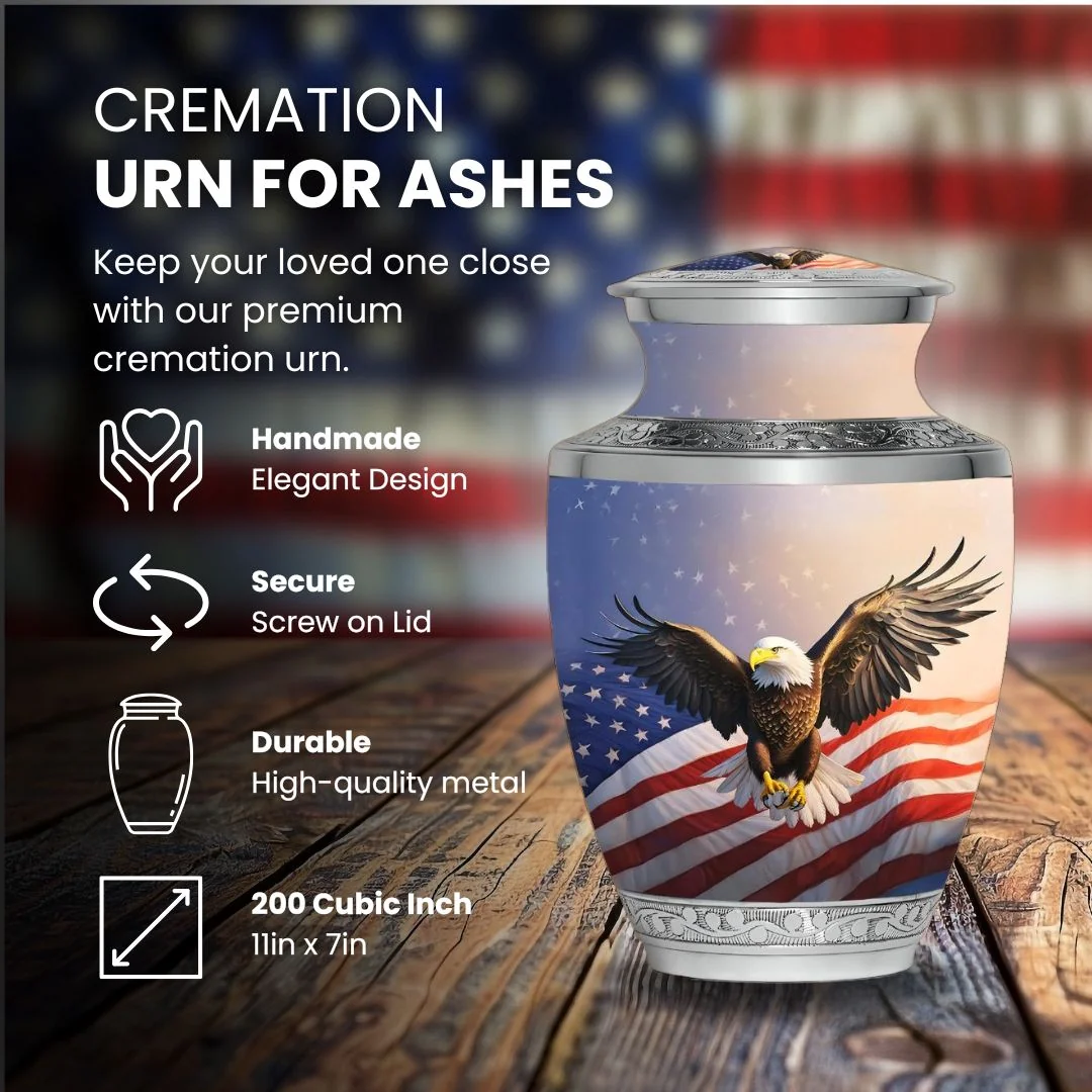 Cremation Urn - Designer Series - Aluminum - Image 5